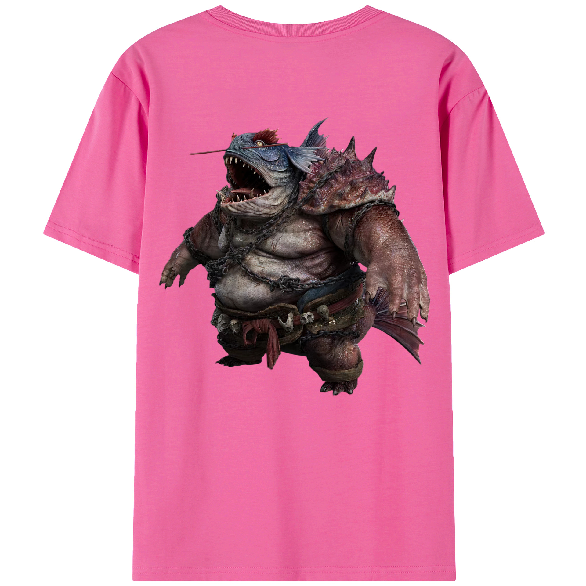 （画像用） Ne Zha 2 ナタ 魔童の大暴れ レディース半袖Tシャツ(バックプリント)